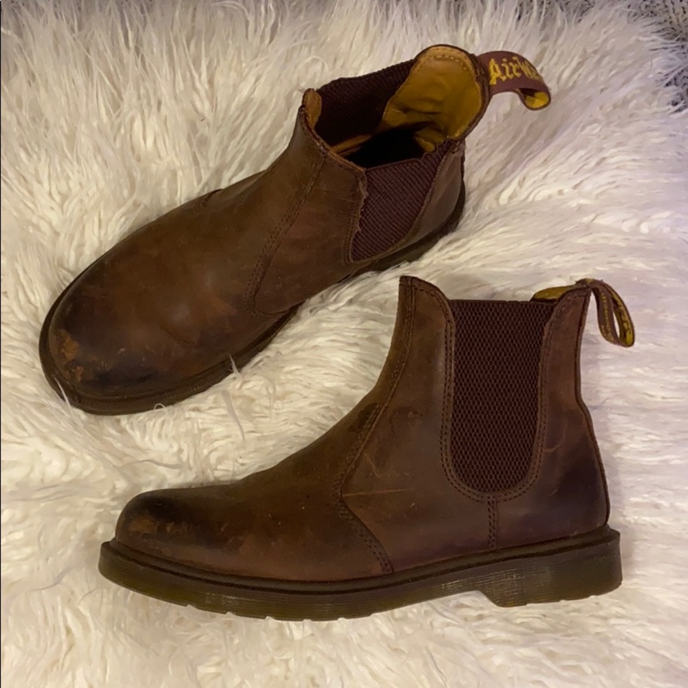 Dr. Martens Crazy Horse Chelsea Boots